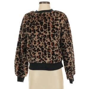 Cheetah pullover sweater